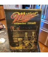 VINTAGE MILLER GENUINE DRAFT BEER EXTREME VISION HOLOGRAM LENTICULAR SIG... - $662.29 MXN