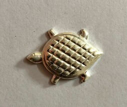 925 plata hindú religioso señor Vishnus tortuga Kachua Kurma Avatar 3,1 ... - $266.48 MXN