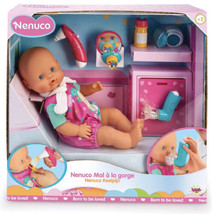 NEW Nenuco - Sore Throat Doll  (Famosa) Born To Be Loved! - £78.22 GBP