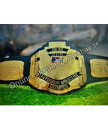 WCW United States Heavyweight Championship Belt 2mm Brass - £114.56 GBP