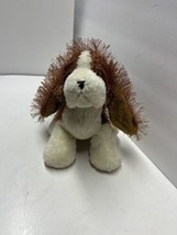 Ganz Webkinz Basset Hound Dog Plush Stuffed Animal 10" Brown Beige Black HM013 - £7.85 GBP