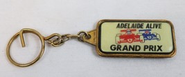 ORIGINAL Vintage 1980s Adelaide Alive Grand Prix Keychain Key Ring - £19.49 GBP