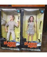 Planet Of The Apes Hasbro Action Figure LEO DAENA Lot of 2 2001 12&quot; - €139,81 EUR