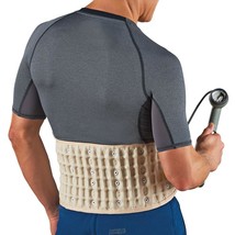 Lumbar Disc Decompression Traction Belt inflatable Spinal Air support Size XL - £42.58 GBP