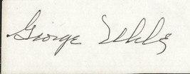 George Uhle Signed Vintage Index Card JSA Indians - £27.28 GBP