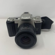 Pentax ZX-50 SLR 35mm Camera w/ SMC Pentax-F 1:4-5:6 35-80mm Lens (A13) - £22.64 GBP