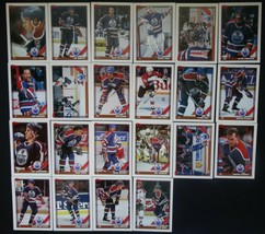 1991-92 Topps Edmonton Oilers Team Set of 22 Hockey Cards - £3.14 GBP