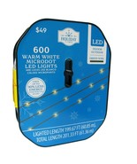 Holiday Time Warm White LED Microdot String Lights Holiday Lighting - £35.72 GBP