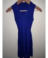 Women&#39;s Royal Blue Sleeveless Dress, Size S. 70% Rayon/30% Polyester. Ge... - $28.81 CAD