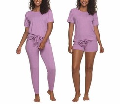 Felina Women&#39;s Plus Size XXL Dusty Lavender 3-Piece Lounge Pajama Set NWT - £15.06 GBP