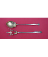 Canterbury by Towle Sterling Silver Lettuce Set GW w/pierced fancy tines 9&quot; - $4,893.10 MXN