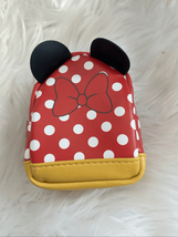Disney Minnie Mouse Bow Miniature Backpack Keychain Clip - $18.22