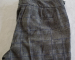NWT Classiques Entier Blue Black Check Wool Blend Dress Pants Size 8 - $24.74