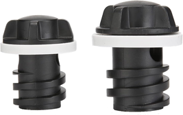 2 Pack Drain Plugs for RTIC Coolers, Large &amp; Small Cooler Drain Plugs Co... - £10.12 GBP