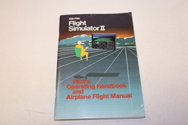 CM-FS2 Flight Simulator II 2 1983 Commodore 64 Computer Operating Handbo... - $5.93