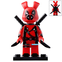 Hampool (Deadpool) Marvel Spider-Ham Superhero Lego Compatible Minifigure Bricks - £2.33 GBP