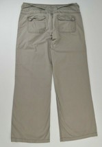Nori Gray Womens Wide Leg Cotton Blend Casual Pants  Size 13 - £35.96 GBP