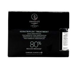 Paul Mitchell Awapuhi Wild Ginger Keratriplex Treatment 10 Ampoules 0.33 oz Each - £32.56 GBP