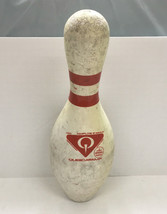 Vintage Qubica AMF plastic coated used bowling lane bowling pin man cave... - £15.30 GBP