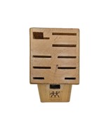 J. A. HENCKELS  D-926D  10 SLOT SOLID WOOD BLOCK SELECTED BIRCH KNIFE OR... - $232.24 MXN