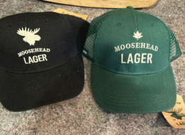 Lot of 2 Moosehead Beer HAT CAP Caps Hats NEW Canada NWT - £24.83 GBP