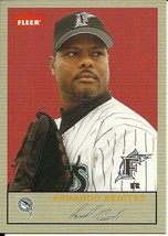 2005 Fleer Tradition Gray Backs Gold Letter Armando Benitez 163 Marlins - £1.95 GBP