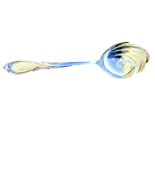 STERLING SILVER INTERNATIONAL RHAPSODY PATTERN OLIVE PEA SERVER SPOON - €38,48 EUR