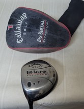 Callaway Big Bertha Titanium 11° Driver Light Flex Graphite RCH 65w LH W/ Cover - $29.69