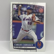 2023 Topps Big League Baseball Carlos Carrasco Base #162 New York Mets - £1.57 GBP