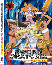 Anime DVD Sword Oratoria Vol 1-12 End Japanese English Subtitle - £19.30 GBP