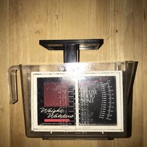 Vintage 1980&#39;s Weight Watchers deluxe food scale 0-16 oz 450 grams Measuring Cup - $11.65