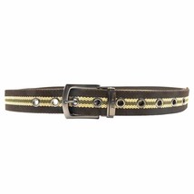 Mens Belts Big and Tall with Metal Buckle 1.5&quot; Nylon Canvas Web, 3XL 4XL 5XL 6XL - $15.19