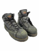 Dr. Martens Industrial Steel Toe Boots Mens Size 12 Safety Slip Resistant Shoe - £35.55 GBP