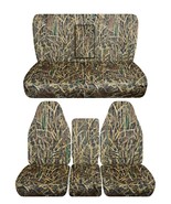 Fits 1999 Ford F250 Super duty truck Front 40-20-40 and Rear bench seat covers - £117.43 GBP