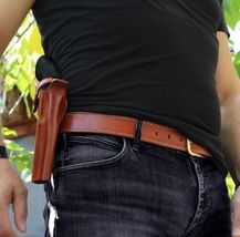 Fits Colt Single Action Army 357 Mag 5.5”BBL Paddle Holster Retention Strap 1813 image 3