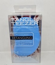 New Tangle Teezer Professional Detangling Hairbrush Wet/Dry Blue & Hot Pink image 2