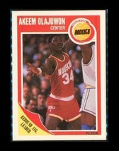 Vintage 1988-89 Fleer Rebound Leader Basketball Card #61 Hakeem Olajuwon Rockets - £3.94 GBP