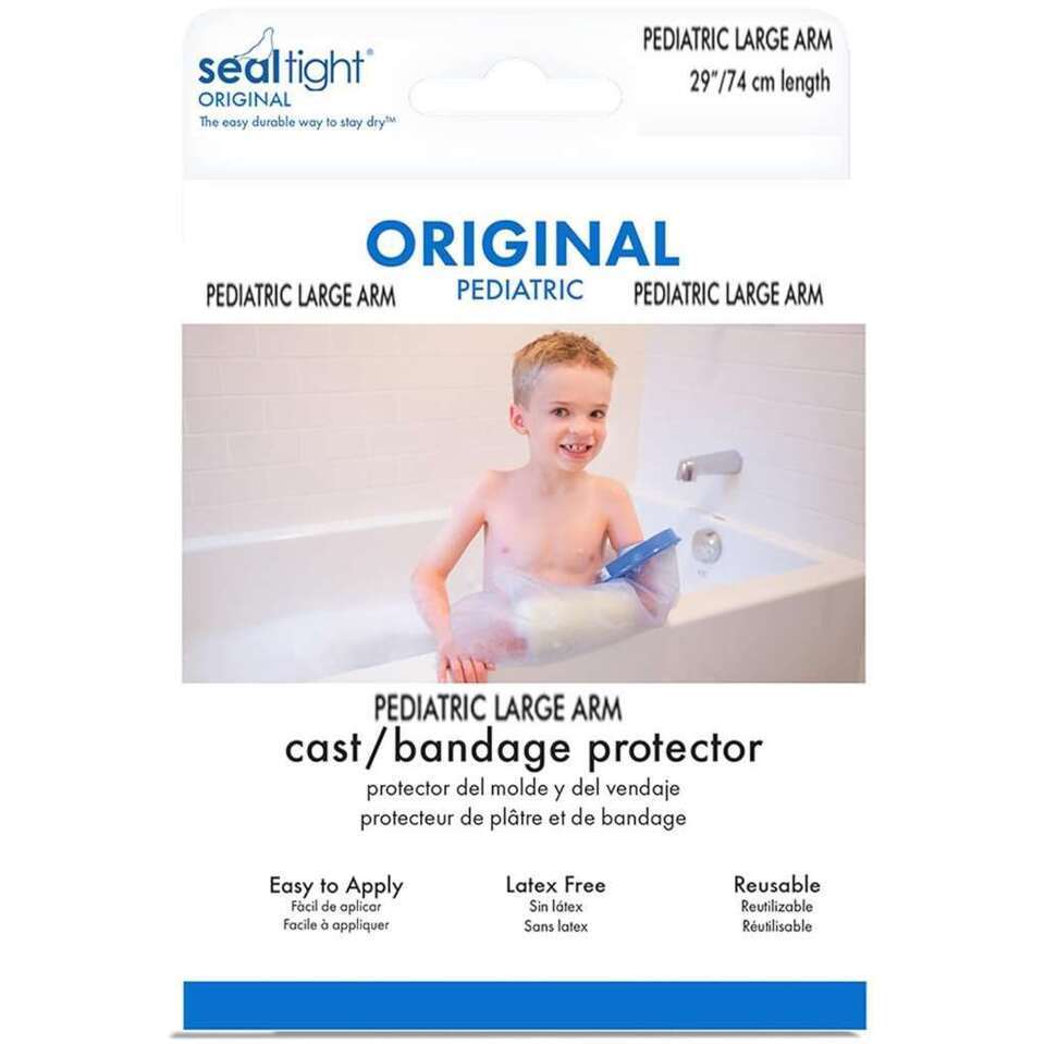 Seal-Tight ORIGINAL Cast/Bandage Arm Protector (Pediatric Large) - $24.25
