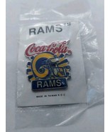 NFL Los Angeles Rams Coca Cola Helmet Pin - €8,51 EUR