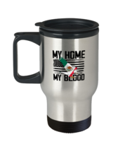 Coffee Travel Mug Funny My Home My Blood  - £20.06 GBP