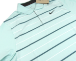 Nike Dri-FIT Tiger Woods Golf Polo Shirt Mens Size Medium Jade NEW DR531... - $57.95