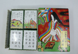 Nintendo Ogura Hyakunin Isshu Heian Karuta Traditional Japanese Card Gam... - £42.69 GBP