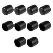 uxcell 10pcs Rubber End Caps 15mm ID Vinyl Round End Cap Cover Screw Thread Prot - £10.45 GBP