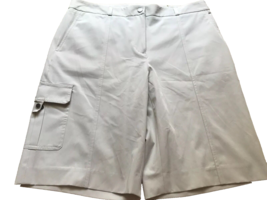 LizGolf Audra Khaki Golf Shorts, Women&#39;s Size 10 - £6.76 GBP