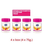 Lot of 4 Huxol Gluten free Sucralose granulated sweetener container 4 x75 g - $82.74 CAD