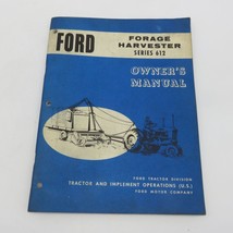 Ford Forage Harvester Series 612 Owner&#39;s Manual Vintage - $4.49