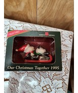 Vtg American Greetings Christmas Ornament. &quot;Our Christmas Together&quot; 1995 - $302.26 MXN