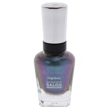 Sally Hansen - Complete Salon Manicure Nail Color, Metallics, Black and Blue - £3.43 GBP