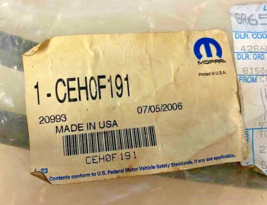 Mopar Rollover Valve Vent Hose P/N CEH0F191 Genuine Oem Part Brand New - $9.57