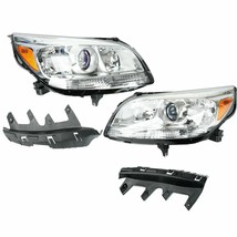 LEFT+RIGHT For 2013-2015 Chevy Malibu Replacement Halogen Projector Headlights - £245.35 GBP